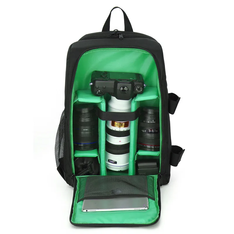 Портативная сумка для ноутбука Новая SLR уличная сумка для фотокамеры профессиональная водонепроницаемая сумка для камеры рюкзак для камеры - Цвет: Фиолетовый