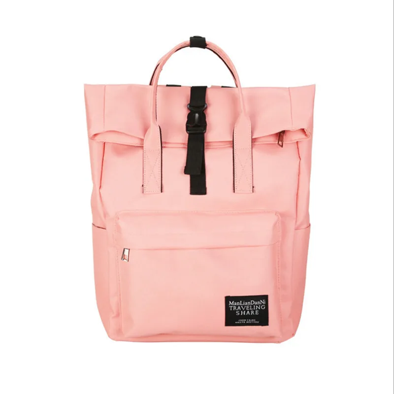 

2019 Fashion Women Backpacks Female Canvas casual School Bag For Teenagers Girls Rucksack Large Space Backpack Mochila