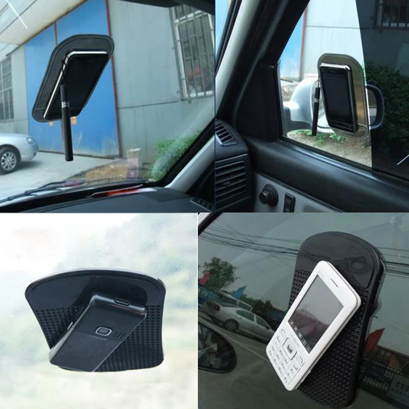 4pcs Lot Car Dashboard Pad Anti Slip Mat For Mobile Phone Key Gps