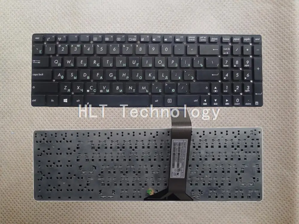 Оригинальная и новая черная клавиатура Russina для ASUS A55V K55V A55VM A55VD K55VD R500v R700V хорошая