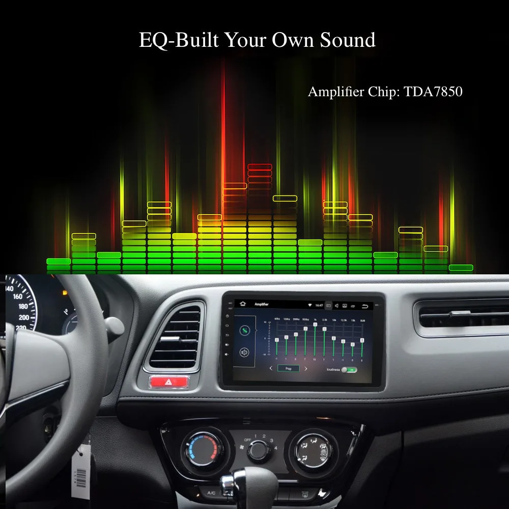 Sale Android 8.0/7.1 Car Radio for Honda Vezel HR-V HRV Navigation 2014 2015 2016 2017 with 9" Touch Screen Autostereo Multimedia 4