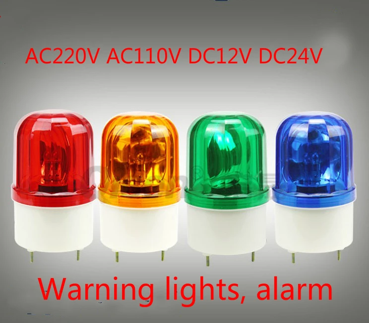 

LTE-1101J DC24V 10W Industrial Red Rotary Flash Light Warning Lamp Alarm Buzzer DC12V AC220V AC110V