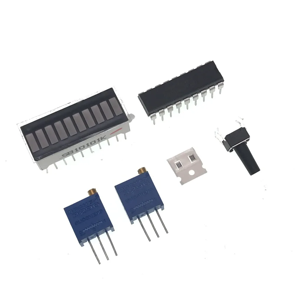 Diy LM3914 индикатор питания 12 В батарея 3,7 в литиевая батарея уровень мощности Светодиодный индикатор измерения дисплей доска тестер