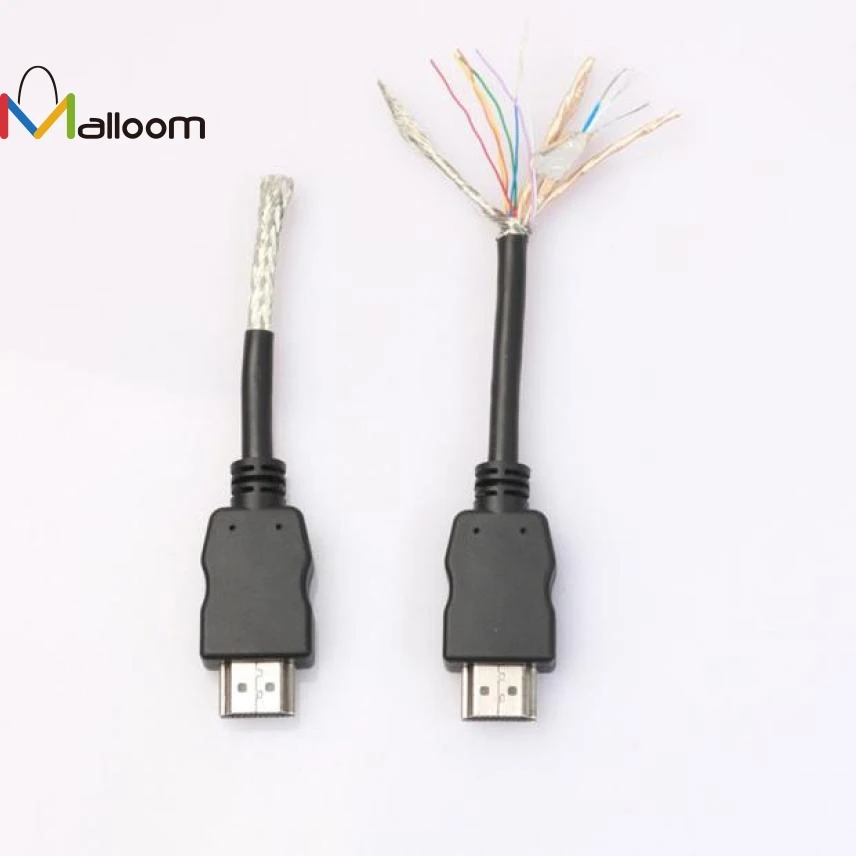 Кабель Malloom HDMI 1 4 HDTV позолоченный 28 AWG Cat 2 / CL2 FT4 к кабелю|hdmi cable|hdmi to hdmi cablehdmi 1.4 |