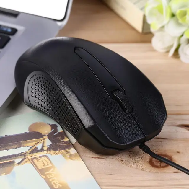 Best Price New Design 3D Scroll Wheel 1000 DPI USB Wired Optical Gaming Mice Mouse For Desktop PC Laptop Wholesale