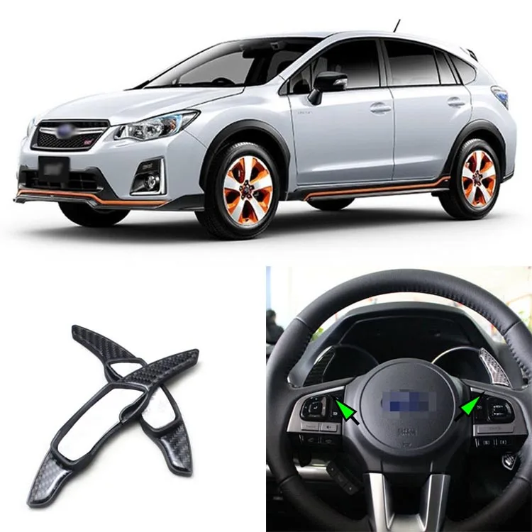 

Brand New Ipoboo Carbon Fiber Steering Wheel DSG Paddle Extension Shifters For Subaru XV