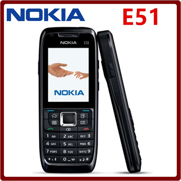 

Original Unlocked Nokia E51 Symbian OS 2.0 Inches 2MP Camera 3G 1050mAh 240x320 Bluetooth Refurbished Cellphone