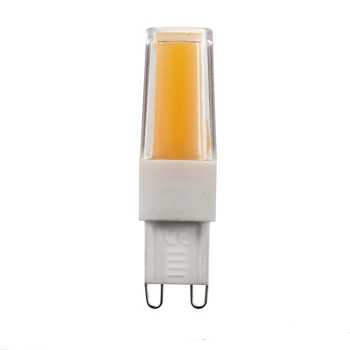 

10pcs/lot 3W Ceramic G9 COB 2508 Bulb 220V LED Crystal Light 360 degree Smart IC Chip living room deco Replace 35W Halogen Lamp
