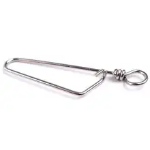 100 шт. 16Lb-145Lb из нержавеющей стали, безопасная рыболовная Поворотная оснастка Coastlock 0#-6# соединители, все морской пресноводный weihefishing