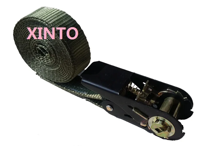 

25MM,1",800KGX5M---8M without hook,ratchet tie down cargo lashing shipping package strap shipment packing loading belt