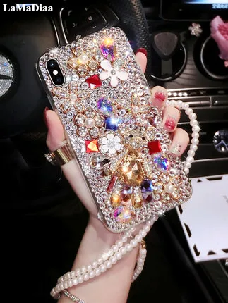 Luxury Bling Lovely Bear Rhinestones Diamonds Soft Case Cover For Huawei Honor 9X Pro 8X Max 7X 20 I S 10 9 8lite V20 Note8 | Мобильные