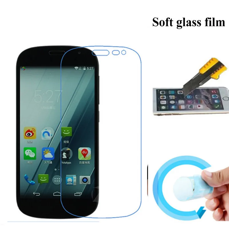 

For Yota Yotaphone 2 Screen Protector Soft Glass Nano Explosion proof Protective Film Guard