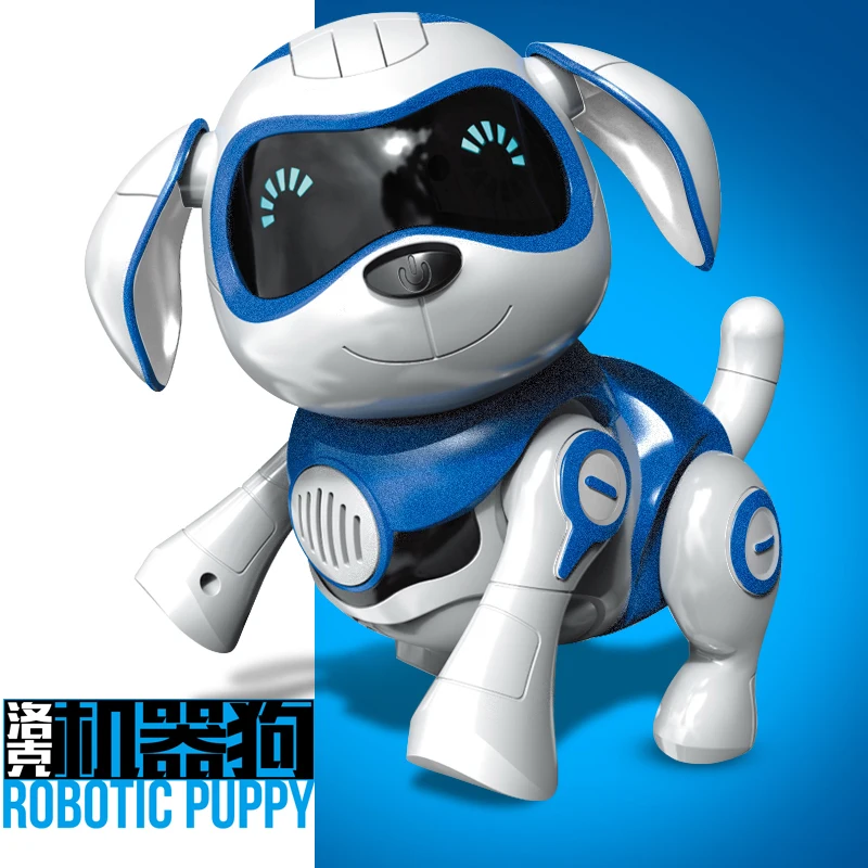 Smart Robot Electronic Pet Induction toy Dog Control Dog Interactive Program Dancing Walk Robotic Animal Toy Gesture Following