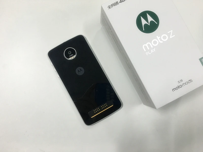 Глобальная прошивка Motorola Moto z play 3g 64G LTE телефон XT1635 Восьмиядерный 2,0 ГГц 1920*1080P Android 7,0 16 МП камера отпечаток пальца ID