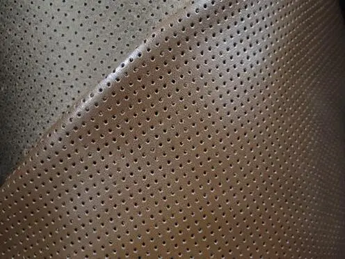 Черный коричневый перфорированный кожаный костюм искусственная ткань имитация/искусственная кожа ткань ширина: 1,45 м водонепроницаемая обувь A001