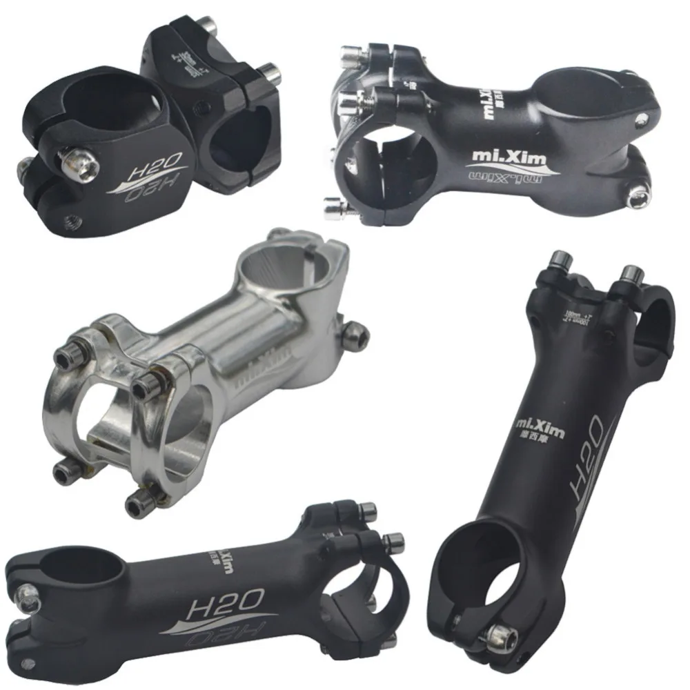 Cheap MTB Bike Stem 28.6mm * 25.4mm * 32/60/80/100mm Aluminum Alloy Mountain Super Short Road