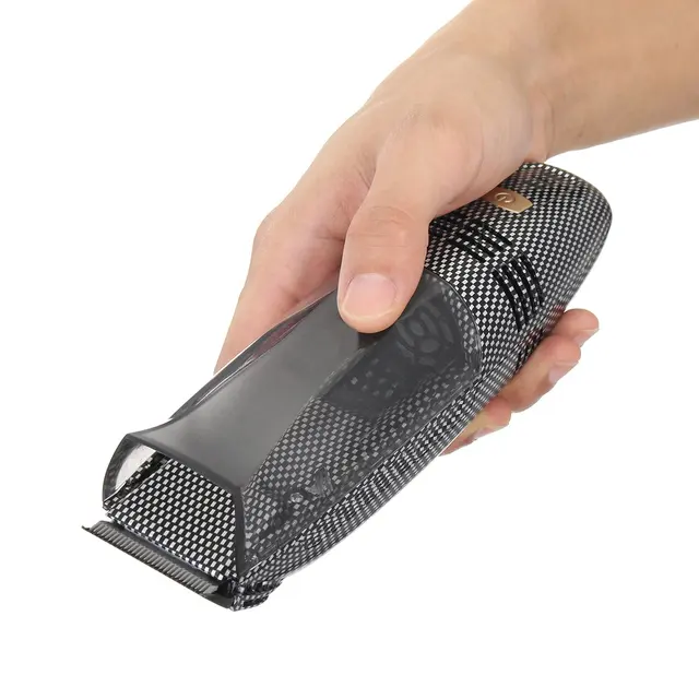 Electric Hair Clipper USB Rechargeable Automatic Hair Suction Washable