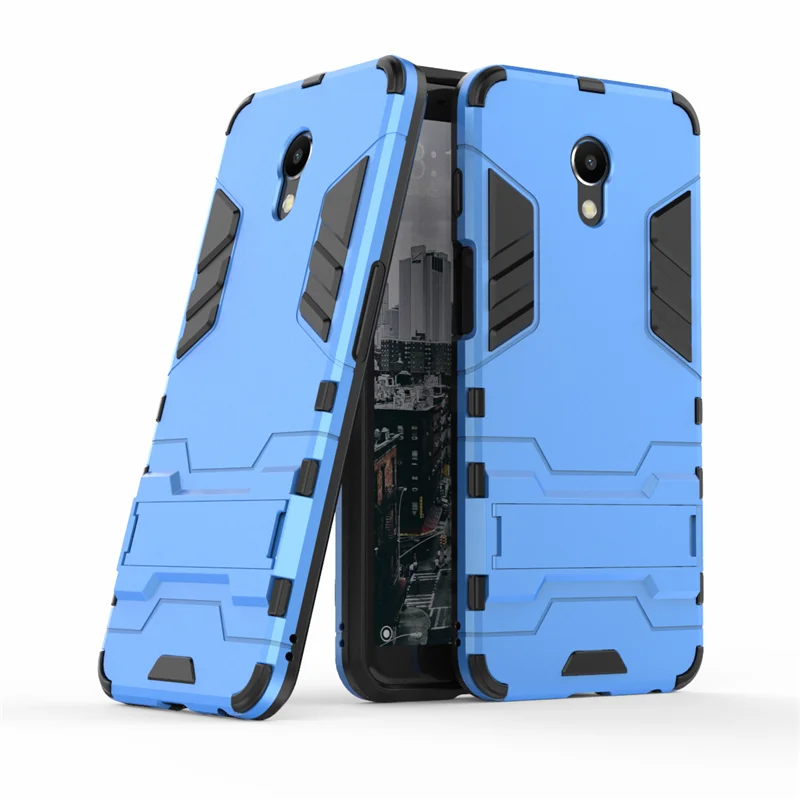 meizu back cover PDGB Armor Case For MEIZU M6 Note M3 M5 Case Meizu M5S A5 M5c M5 M6T M6s S6 15 Plus M15 15 Lite Hybird TPU Hard PC Shell Cover meizu back cover