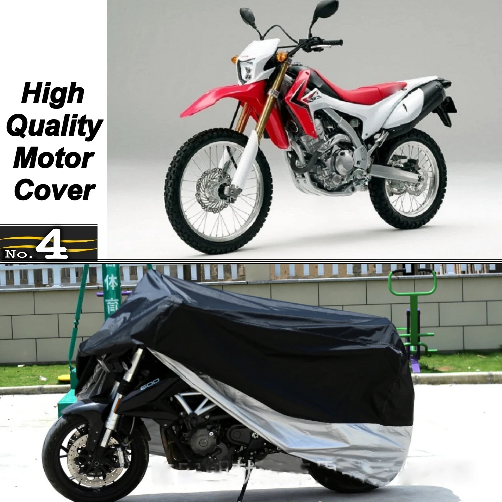 

MotorCycle Cover For Honda CRF250L WaterProof UV / Sun / Dust / Rain Protector Cover Made of Polyester Taffeta