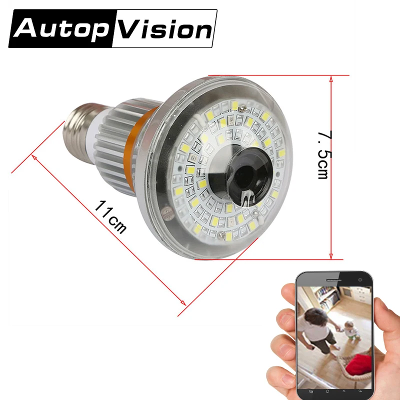 

New Style HD 960P Bulb Light WiFi Camera lamp wireless Bulb IP Network Camera support baby monitor security camera