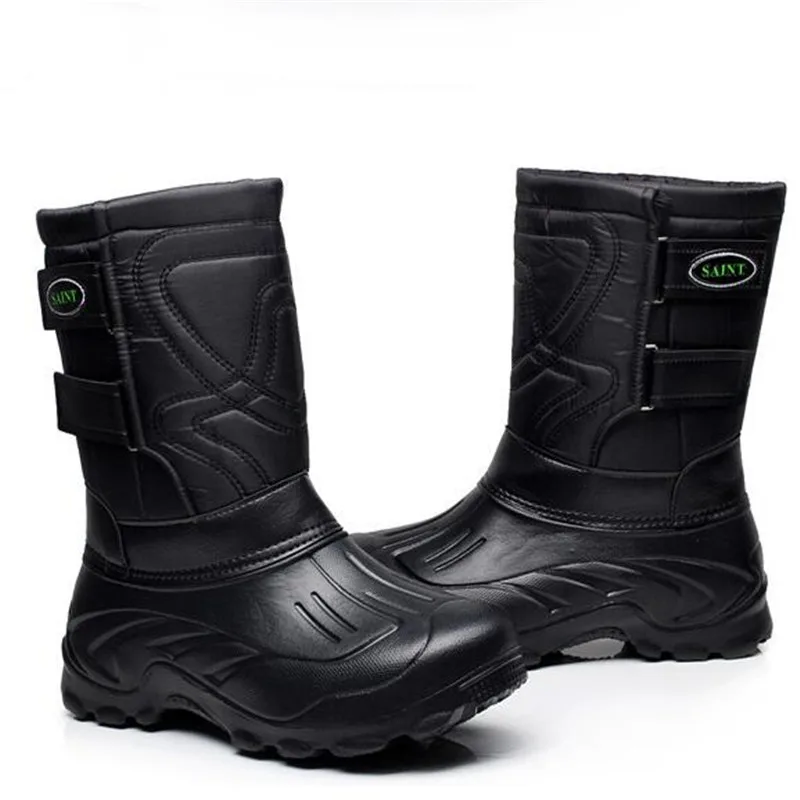 Hot Winter Men High Tube Snow Boots Outdoor Windproof Waterproof Cold Proof Ultralight Male Fishing Hunting Ski Non-slip Shoes Hot Winter Men High Tube Snow Boots Outdoor Windproof Waterproof Cold Proof Ultralight Male Fishing Hunting Ski Non-slip Shoes