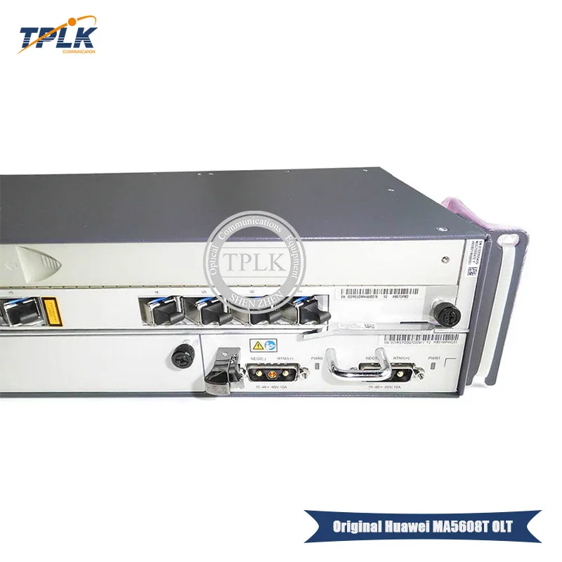 Лучшие продажи Hua wei GPON OLT MA5608T, 120 Гбит/с коммутационная мощность, с 2*1 г MUCD+ 1* MPWC(DC), с GPBD B+/C++ плата