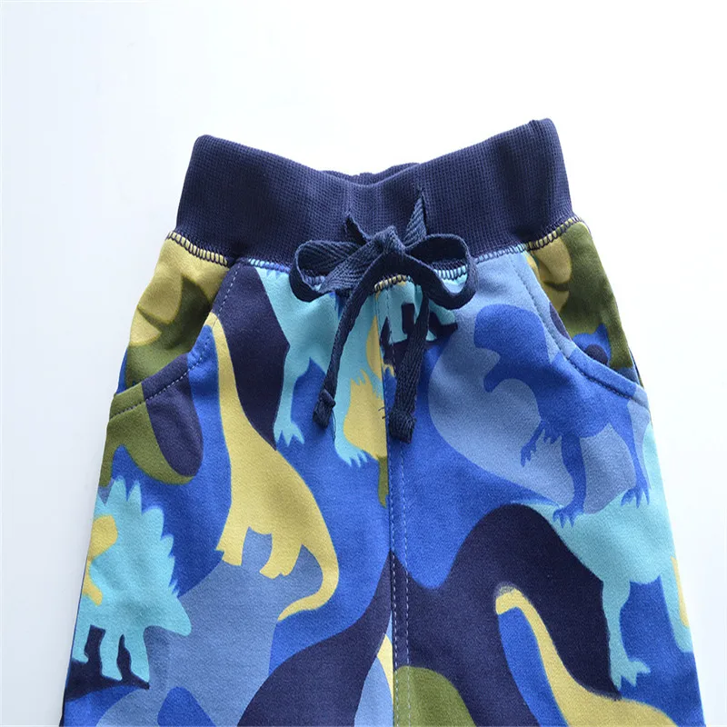 Baby boys new designed cartoon sweatpants with dinosaurs printed autumn winter pants for boys 2-7T fashion kids boy trousers