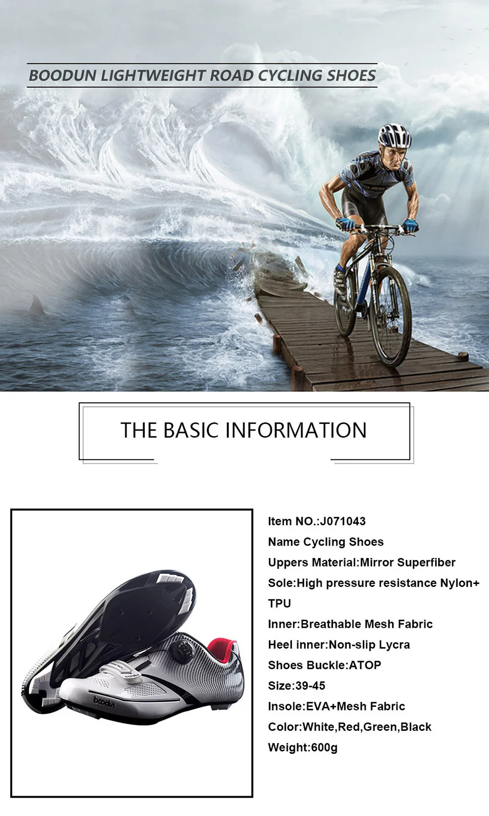 Boodun/Мужская и женская обувь для велоспорта Ультралегкая подошва из углеродного волокна+ со светоотражателями для велосипеда, обувь для горной дороги, MTB, самоблокирующаяся велосипедная обувь