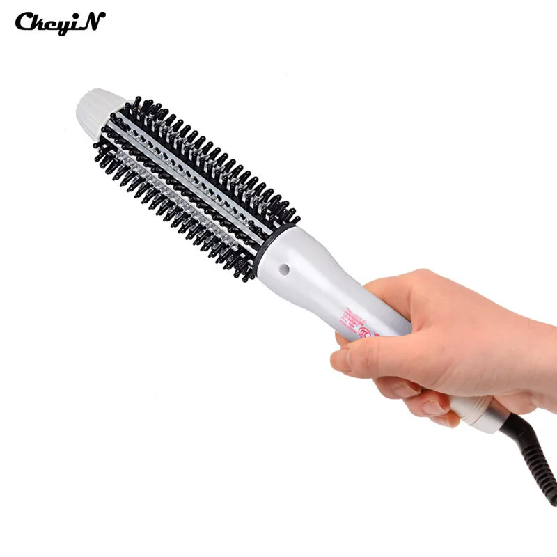 Multifunctional Electric Hair Straightener Curler Ceramic Anion 32mm Multifunctional Electric Hair Straightener Curler Ceramic Anion 32mm Curling Irons Comb Lcd Hot Brush Roller Anti Scald S45 In From Home