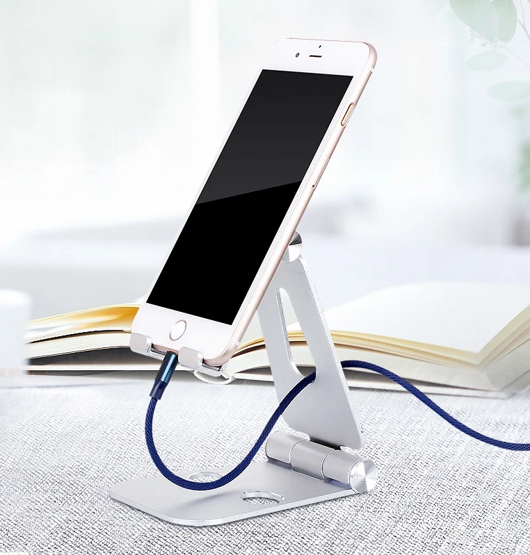 Supporti Pieghevoli Per Telefoni Cellulari Da Tavolo In Lega Di Alluminio Per Tablet Huawei Mate Rs Porsche Design,P20/P20 Pro,Oneplus 6