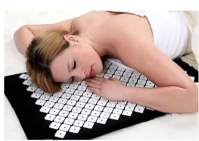 1 pc New Arrival Square Shape Needle Acupuncture Mat Apressure Massager Yoga Mat For Body