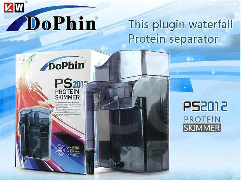 

PS2012 Hanging cylinder protein separator nitrogen device for coral tank marine aquarium External Protein Separator