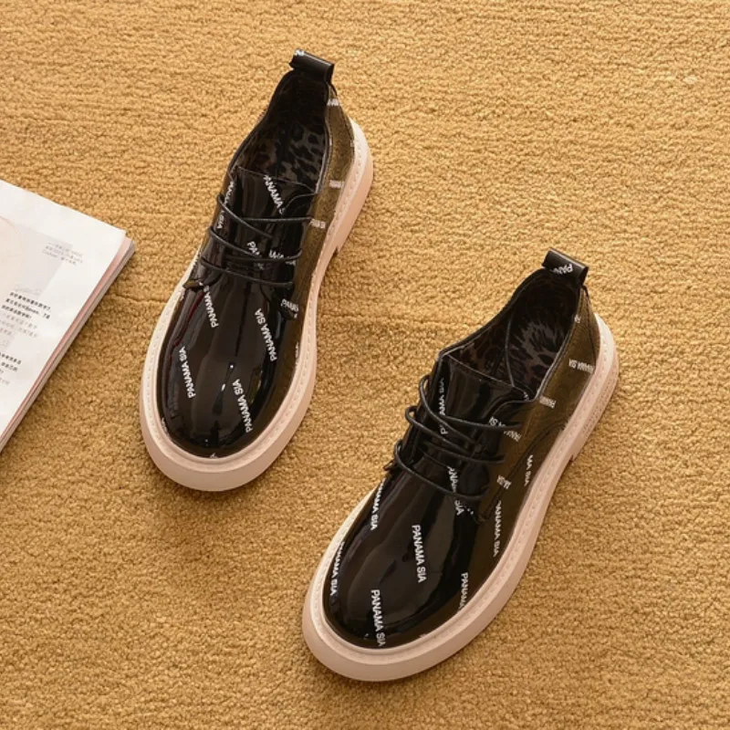 

Moda mujer 2019 new spring and autumn flat lazy shoes flat tods loafer platform Women's Vulcanize Shoes Mixed Colors Yasilaiya