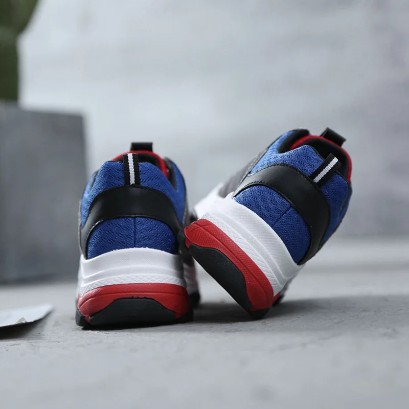 2018 Spring New Arrivals Shoes Woman Sport Leisure Student Fashion Heighten Antiskid Breathable Lace-Up Mixed Colors Tide Women's Shoes