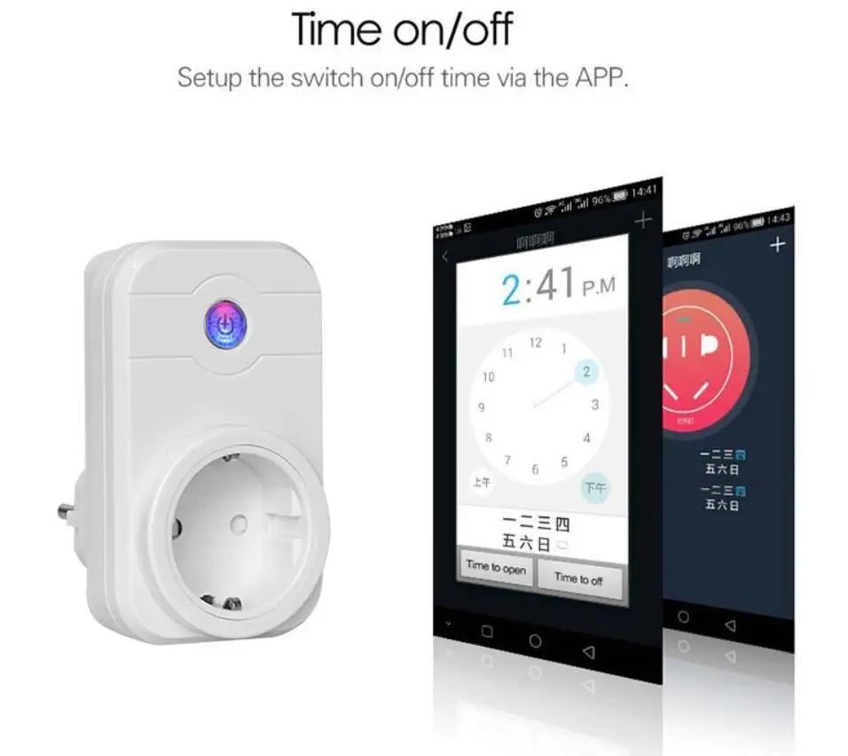 Smart Plug Мощность разъем WI-FI Беспроводной переключатель управления мини таймер на выходе Совместимость с Alexa пульт дистанционного управления для Ios и Android