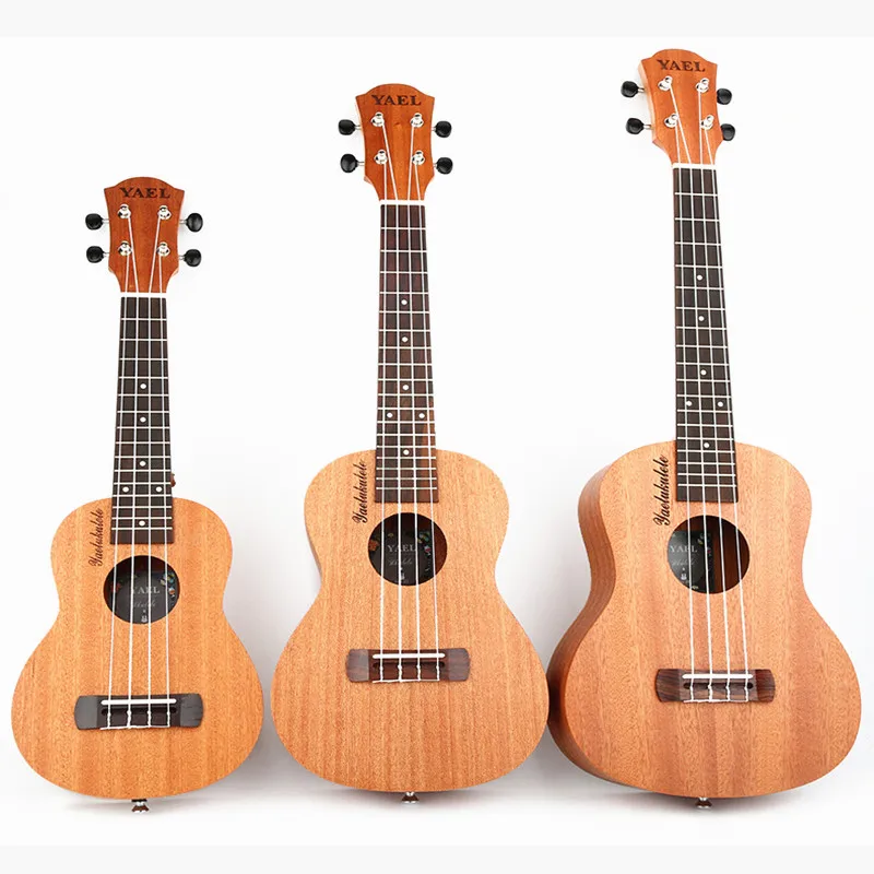 Ukulele Guitar Uke Sapele 4 Strings Hawaiian Guitar Musical Instruments