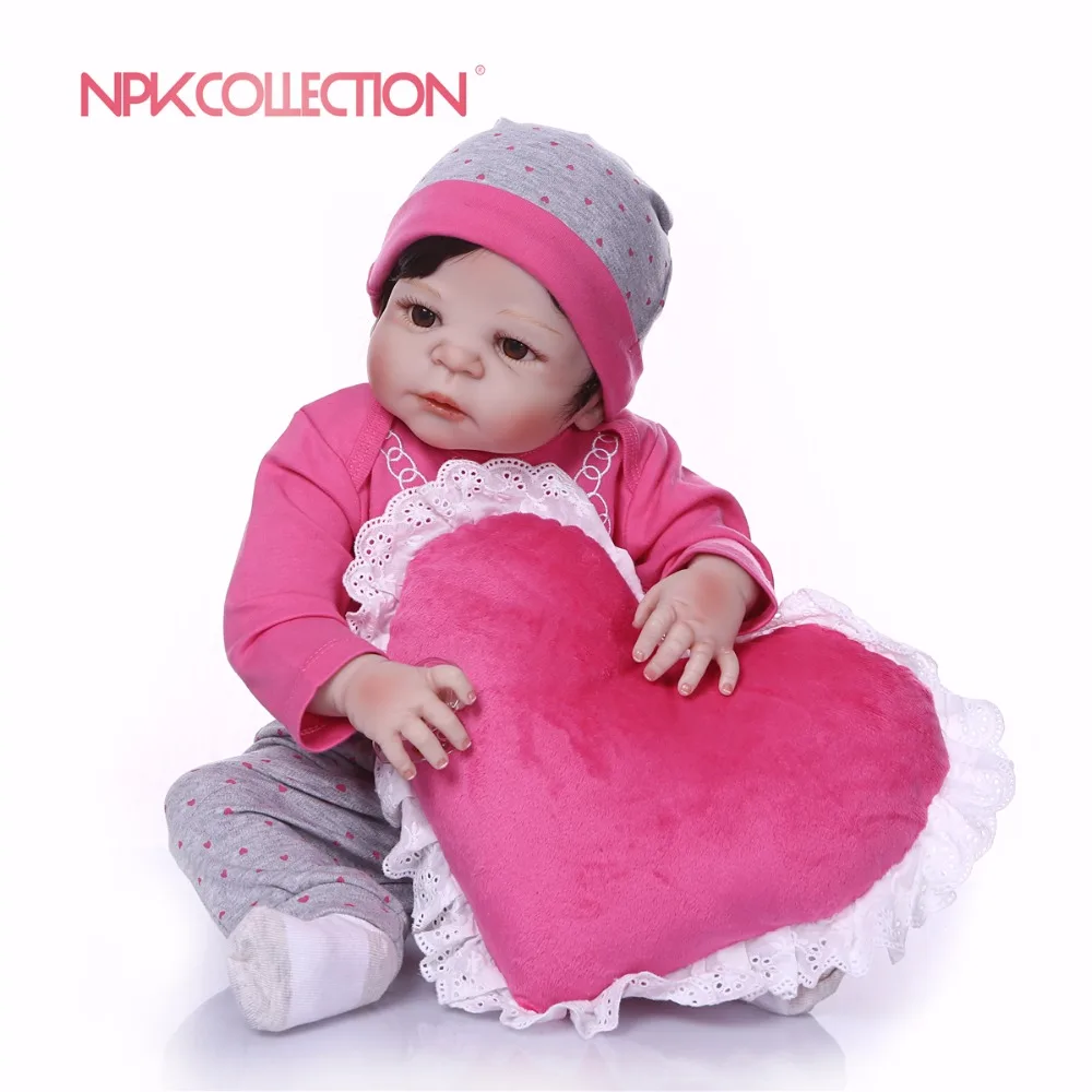 NPKCOLLECTION 2018 новый дизайн Кукла полностью силиконовая Реалистичная кукла реборн