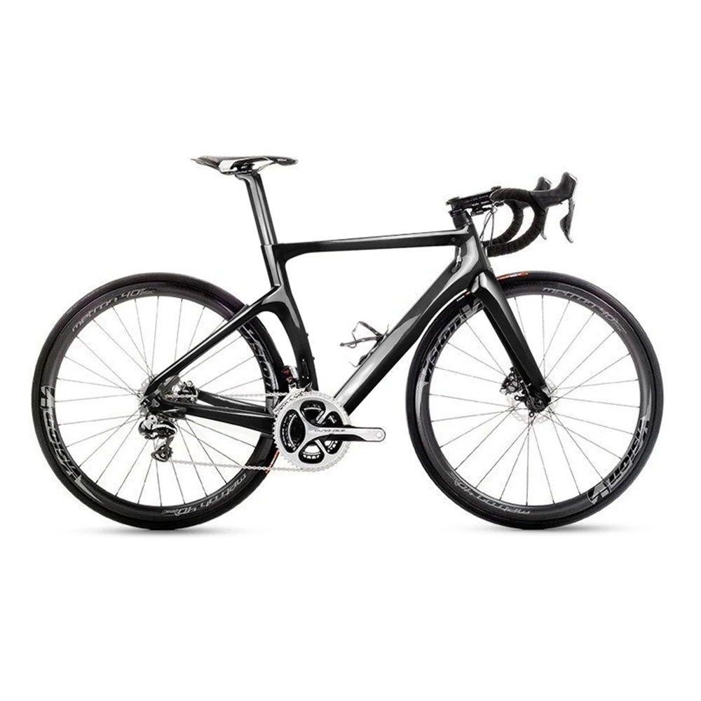 Best Disc Brake newly thru axle carbon road frame 3k 1k glossy matte road framest bb68 bb30 can customized paint LEADNOVO 11