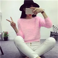 2015-Several-Colors-Women-Solid-Full-Sleeve-Sweater-Pullovers-Casual-Winter-and-Autumn-O-neck