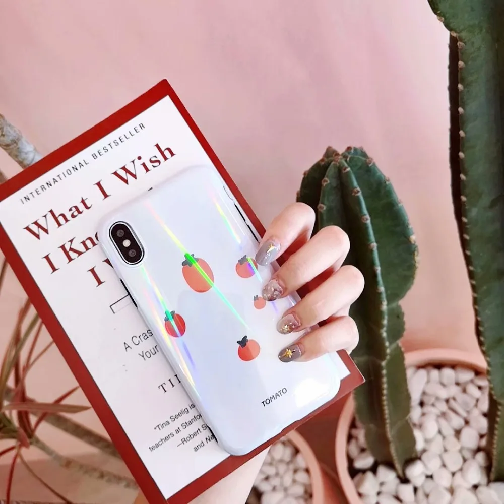 Hazy beauty For iPhone X XS Max XR Case Cartoon Strawberry Silicone Soft Tpu Phone Cases iphone 6S 6 7 8 plus Back Cover |