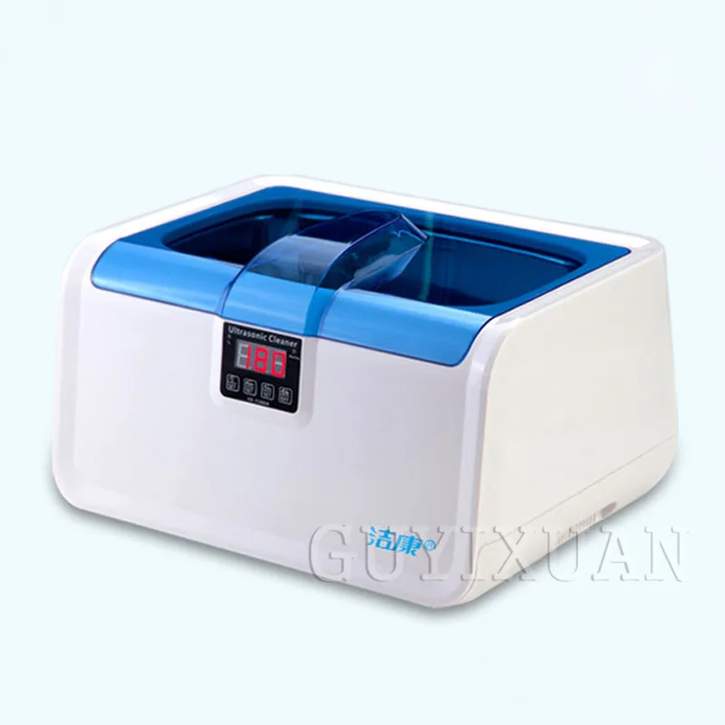 

Mini Ultrasonic cleaning machine Intelligent Control 2L Ultrasonic cleaning bottle glasses jewelry denture Cleaning