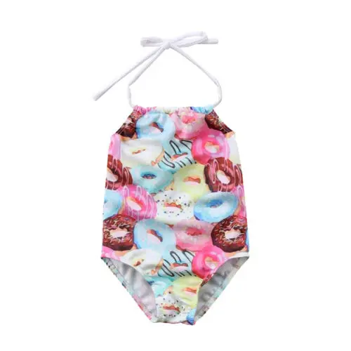 Toddler Baby Kid Girls Clothes Cute Bikini Swimwear Swimming Bathing