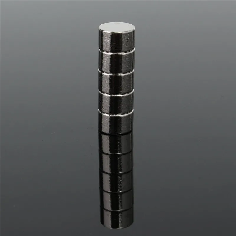 

10Pcs 10mm x 8mm N35 Round Magnets Rare Earth Neodymium Magnets Strong Disc Cylinder Permenent Magnets 10 x 8mm