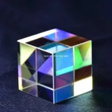 

BP Laser Beam Combine Cube Prism Mirror for Blue Exaggeration Laser Diode Module Toy PINGYOU7