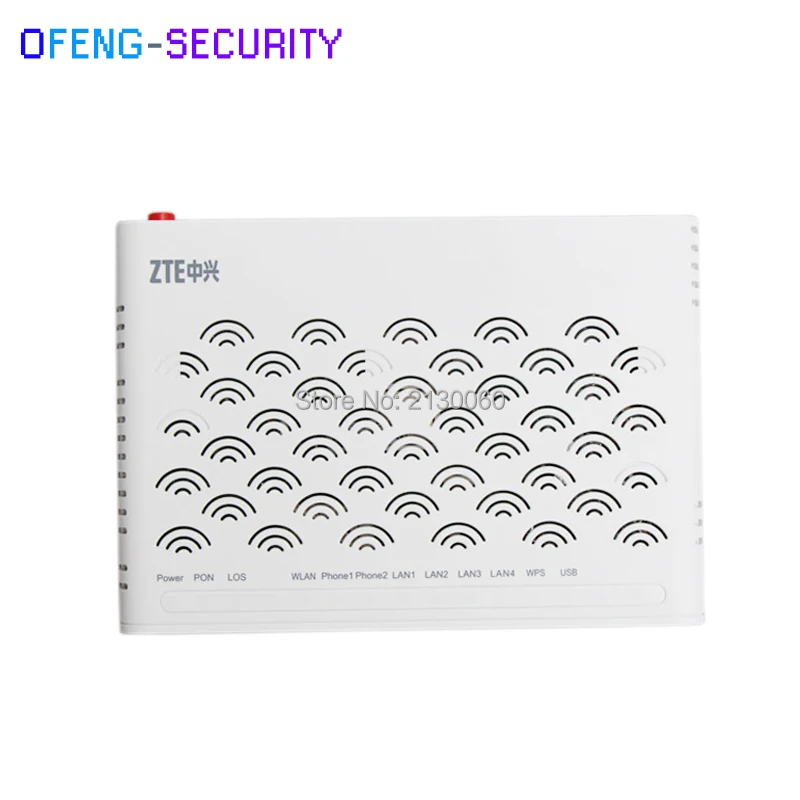 ZTE F660 5.0 GPON ONU ONT Router Support FTTH HGU 4FE+2TEL+USB+wifi  44