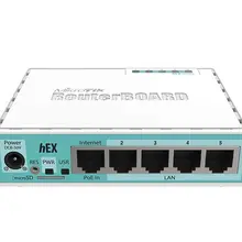Mikrotik hEX RB750Gr3 5x10/100/1000 порт Gigabit Ethernet маршрутизатор RouterOS L4