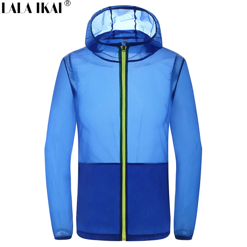 Summer UV Protection Skin Jacket Men Women Outdoor Breathable Quick Dry