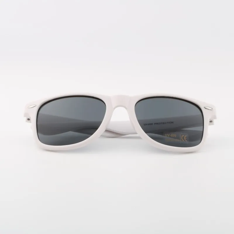 Hdsunfly UV400 солнцезащитные очки для Для мужчин Для женщин Винтаж заклепочные оттенки классический Брендовая дизайнерская обувь в ретро стиле, женские солнцезащитные очки, мужские очки, солнцезащитные очки - Цвет линз: white F Grey