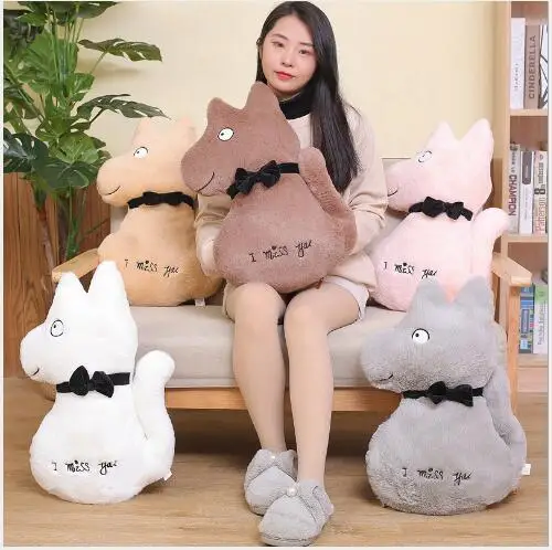 

WYZHYWolf three-in-one pillow air conditioning blanket plush toy bedside ornaments to send friends and children gifts 45x30CM