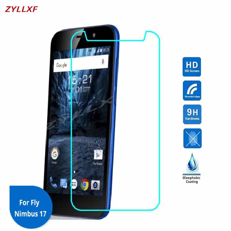 

For Fly Nimbus 17 FS527 Tempered Glass Screen Protector Film 5.0 inch 9H 2.5D Safety Film Explosion-proof On Nimbus17 FS 527